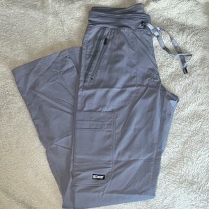 Greys Anatomy scrub bottoms, straight leg in the color moonlight